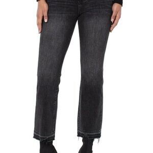 Liverpool Cropped Flare Jeans